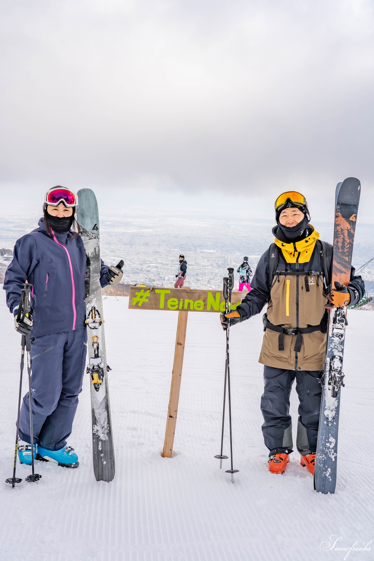 標高1,023ｍ。手稲山を知り尽くしたプロスキーヤー・中西太洋さんと行く、“マザーマウンテン”フォトセッション(^_-)-☆